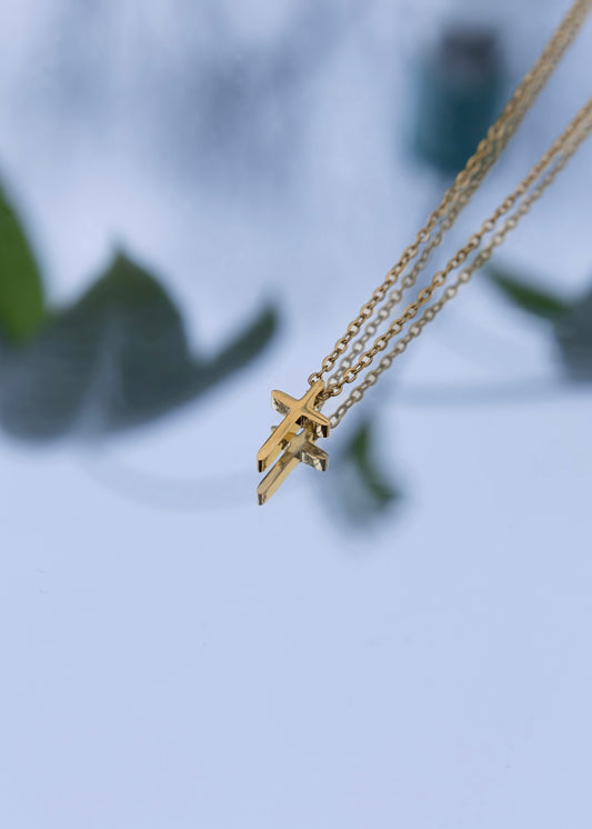 Roma Cross Necklace