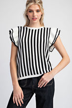 Load image into Gallery viewer, Adelina Ruffle Sweater Top