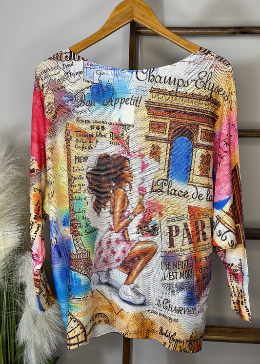 Vipa Femme Printed Sweater