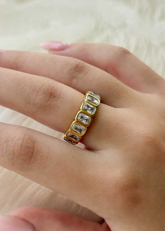 Sabine Cubic Zirconia Ring