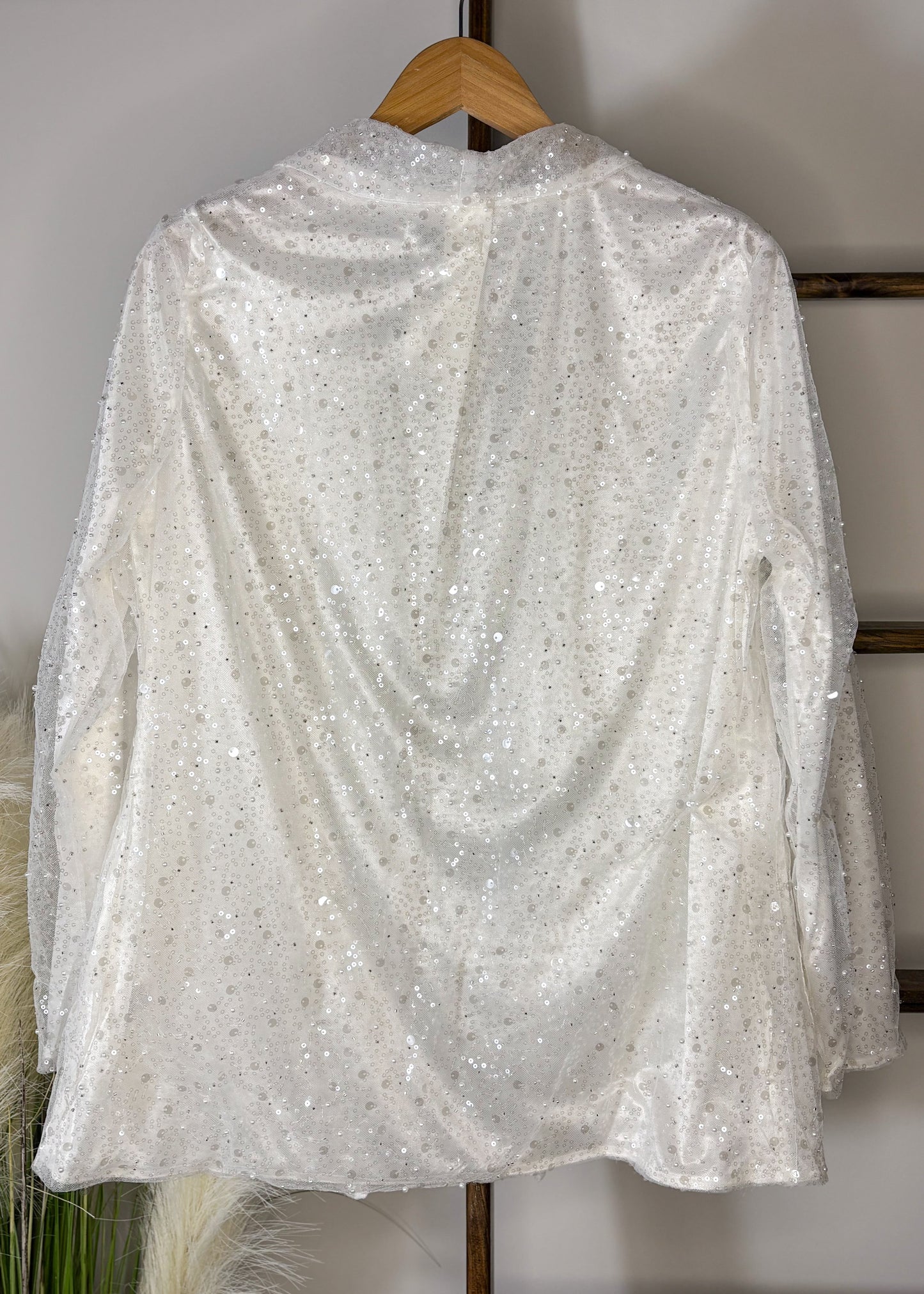 Pearl Sequin Blazer