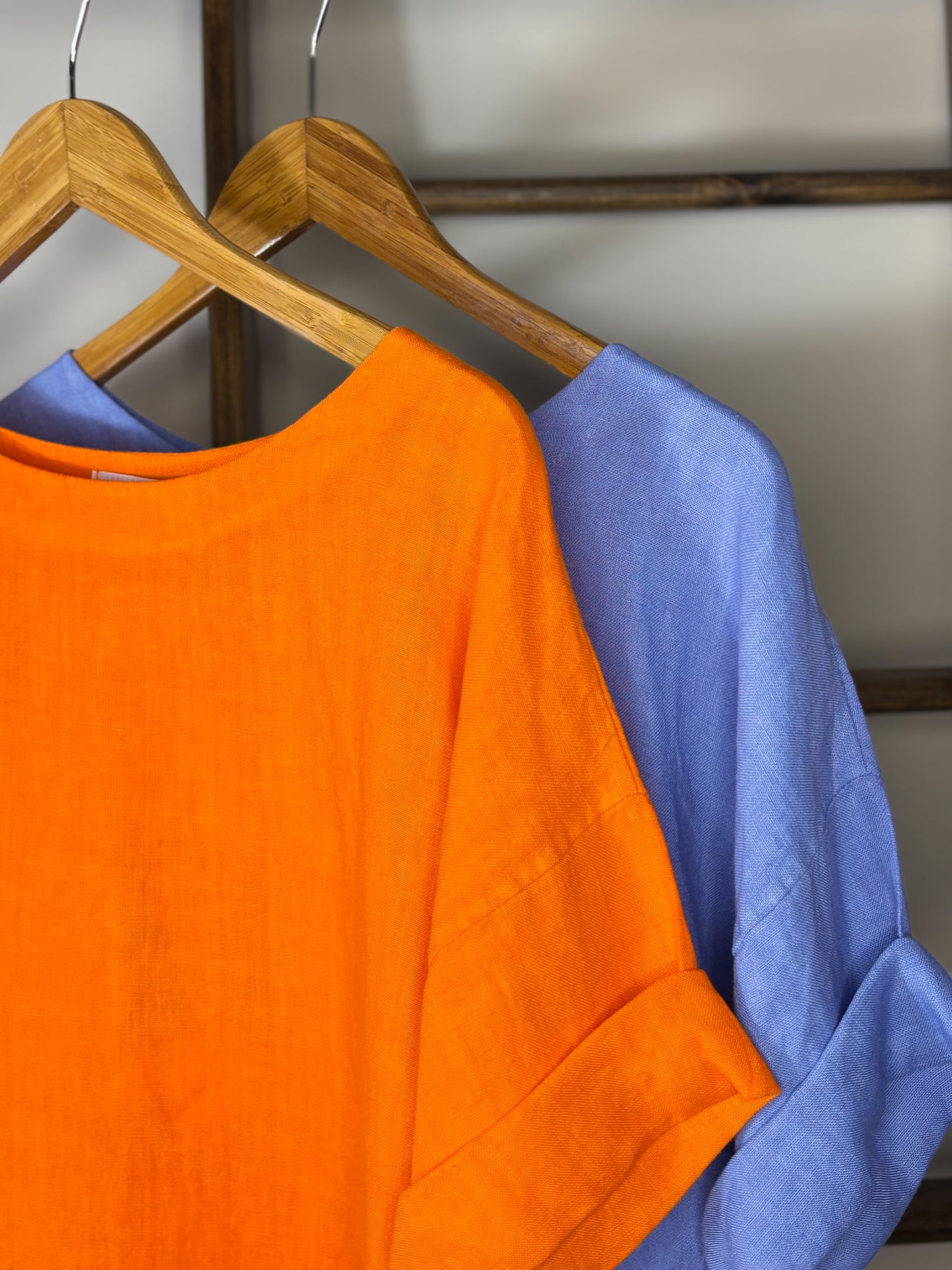 Clelia Linen Tunic Top