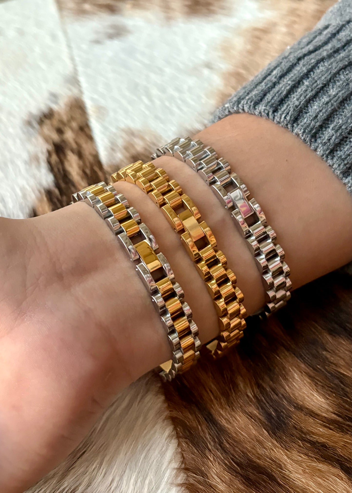 Bertille Chain Link Bracelet