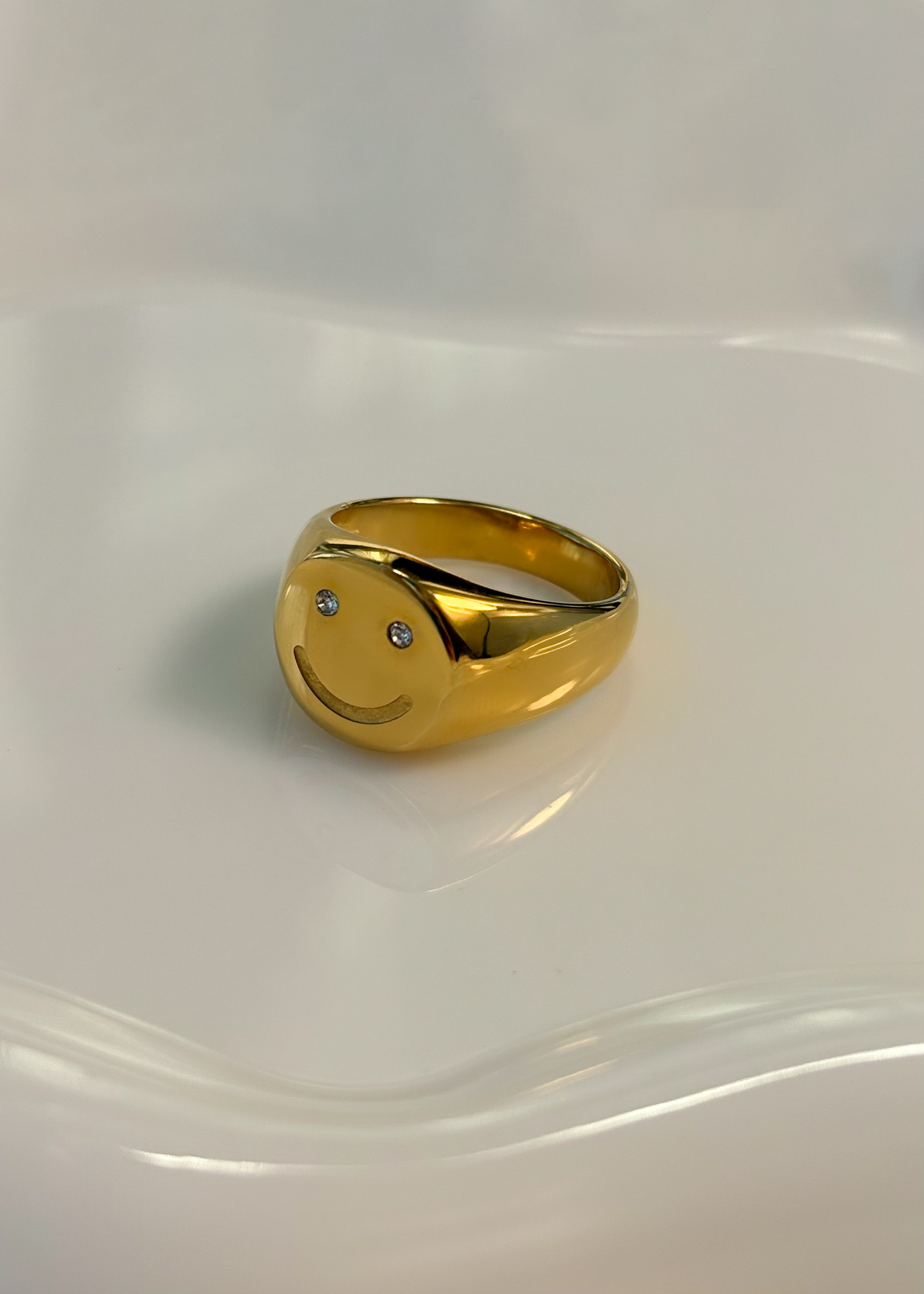 Diamond Smile Ring