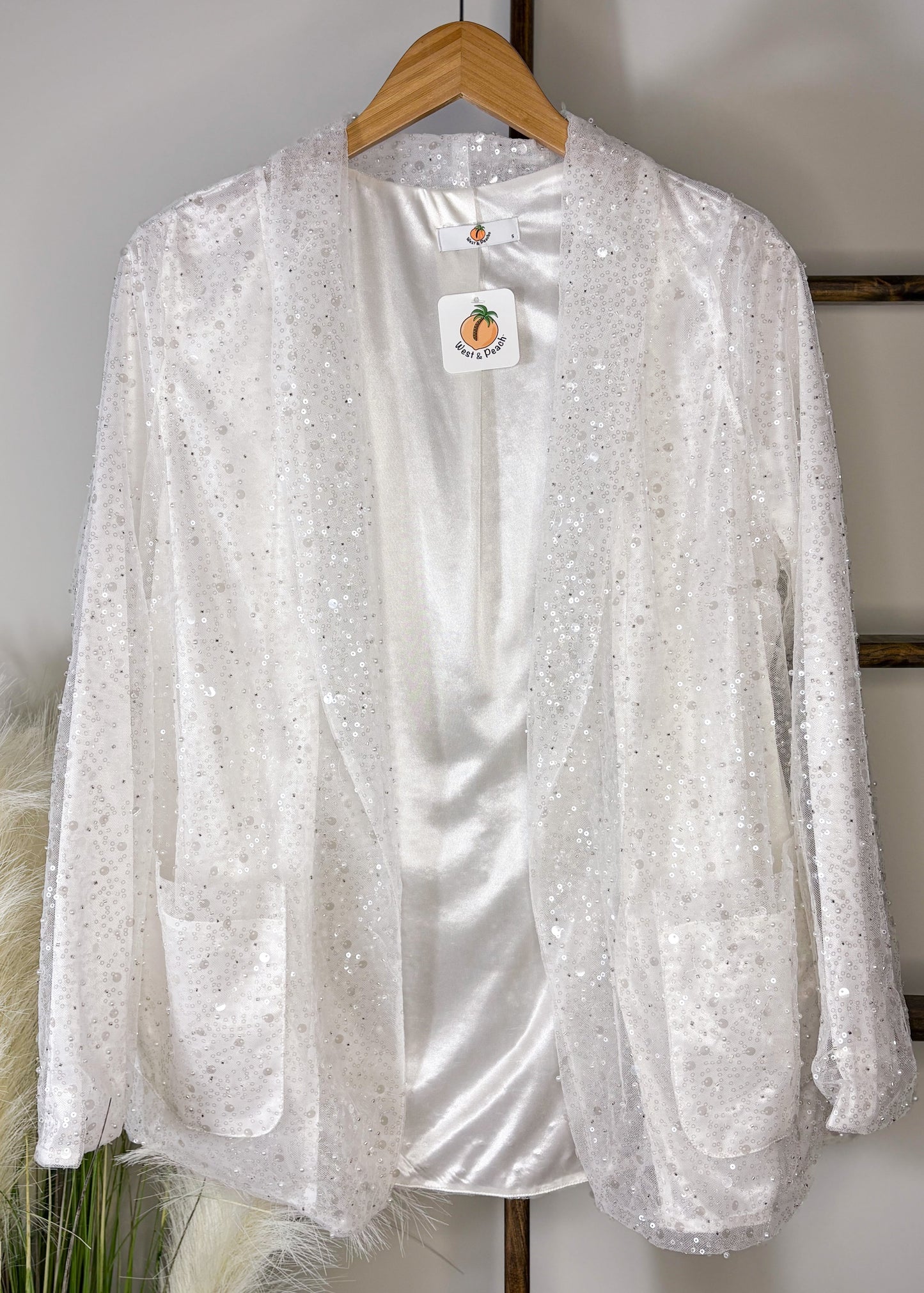 Pearl Sequin Blazer