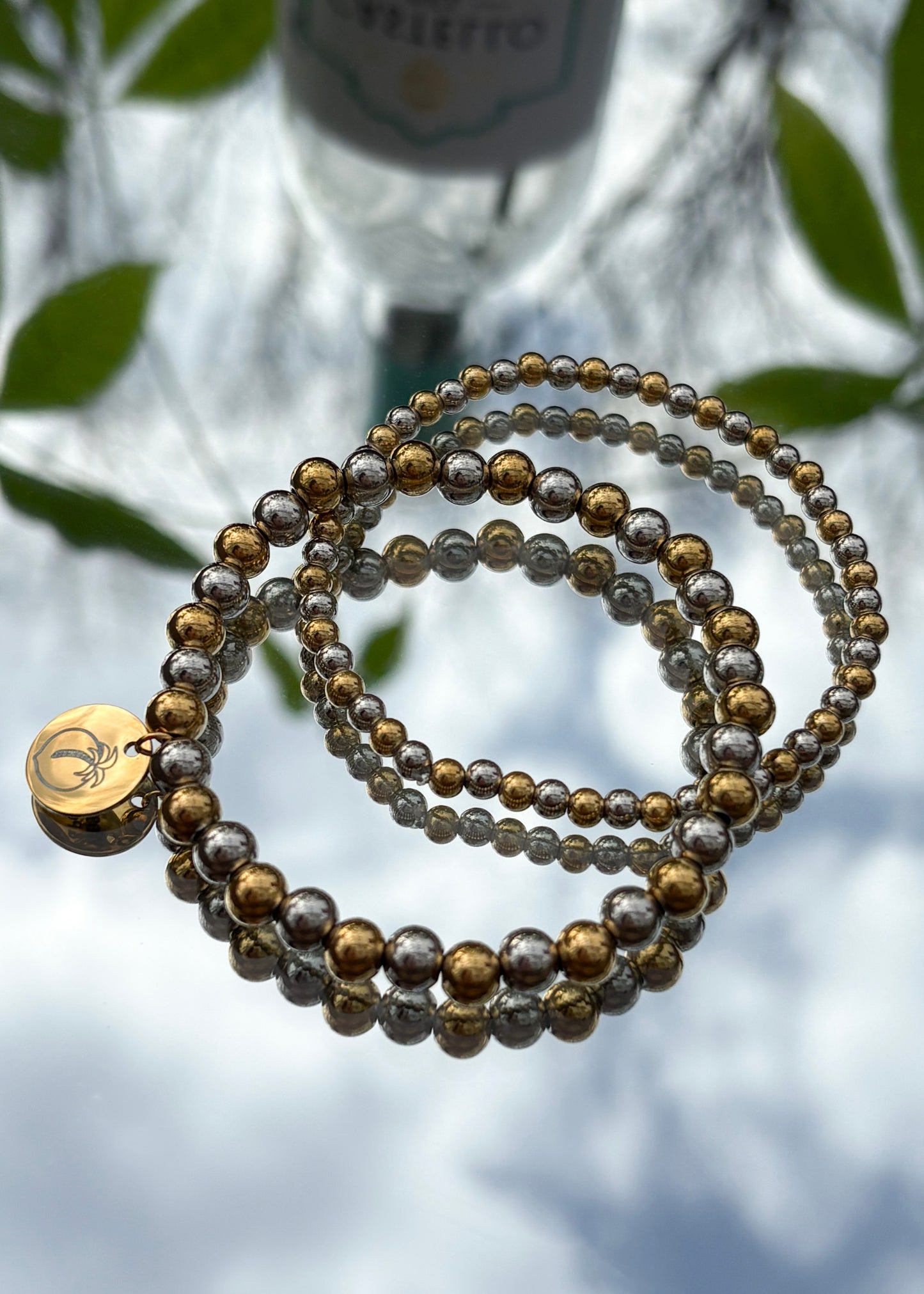 Venezia Two-Tone Beaded Bracelet