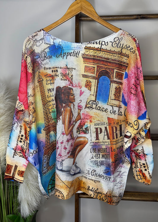 Vipa Femme Printed Sweater