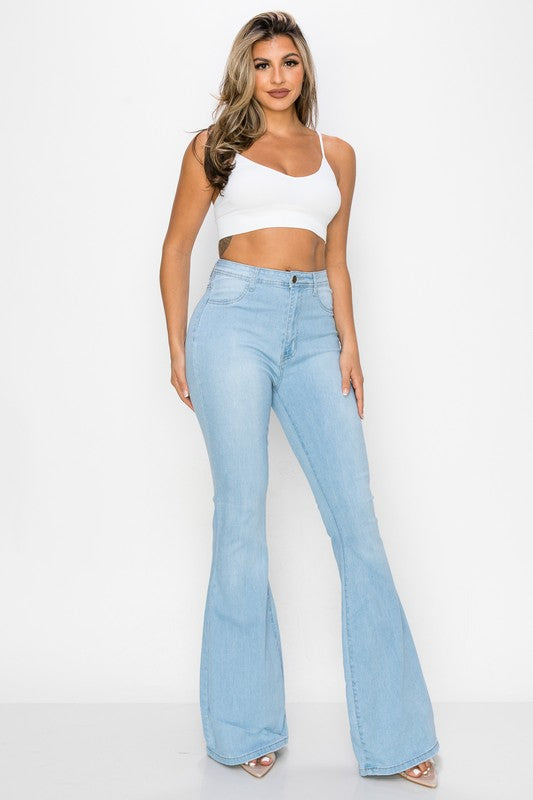 Super High-Waisted Flares